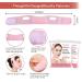 COSDAD Reusable Double Chin Reducer Chin Strap - V Line Lifting Mask for Women | Innovative Lifting Technology | Breathable & Comfortable - Soft Pink - Buy Online on GoSupps.com