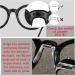 12pc U Shaped Eyeglasses Nose Pads Set | Anti-Slip Soft Nose Support | Eyewear Accessories - 6 Styles - Buy Online on GoSupps.com