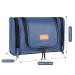 MIRASON Hanging Toiletry Bag for Men - Waterproof PVC Leather Dopp Kit with Metal Hook - Blue - Buy Online on GoSupps.com