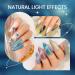 SUPWEE Reflective Cat Eye Gel Polish Kit - 12 Glittery Colors with 9D Magnetic Effect for DIY Manicure | Nail Salon Quality - Buy Online on GoSupps.com