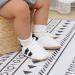 RVROVIC Baby Loafer Flats - Anti-Slip Oxford Sneakers for Infants - 6-12 Months - White Black - Buy Online on GoSupps.com