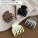 Venhay Small Double Row Hair Claw Clips - 9 Pack | Unbreakable Bendable Teeth Claw Clip for Thin Hair | Medium Matte Neutral Non-slip Design - Buy Online on GoSupps.com