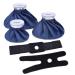 Ice Bag Pack for Injuries, Elitehood 3 Packs [11" 9" 6"] Reusable Ice Bags with 2 Wrap, Ice Pack for Cold& Hot Therapy and Pain Relief for Knee Leg Injury, Hot Water Bag for Hot Therapy is 50-60?