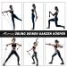 Buy Fitness Straps Set - 150LBS 200LBS 250LBS Resistance Bands - 5 Strengths Portable Gym Equipment with Handles Ankle Straps & Door Anchor - Perfect for Home & Outdoor Workouts - Buy Online on GoSupps.com