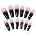 Justotry 24-Piece Black French Coffin Nails with Butterfly Designs - Press-On Ballerina Nails for Women - Buy Online on GoSupps.com