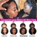 24 Inch Brazilian Virgin Deep Wave Lace Front Wig for Black Women - 180% Density, Pre Plucked with Baby Hair, Natural Color - 4x4 Closure - Buy Online on GoSupps.com