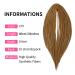 DSoar 24-Inch Synthetic Dreadlocks - 10 Strands Double-Ended Extensions Soft Crocheted Braided Hair for Reggae Hip-Hop & Hippie Style (27#) - Buy Online on GoSupps.com