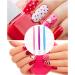 30-Piece Plastic Handle Nail Cuticle Pusher Nail Cleaner Set for Men and Women - Perfect for Christmas and Valentine's Day gifting (Blue, Purple, Pink) - Buy Online on GoSupps.com