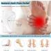 Arch Support Insoles for Plantar Fasciitis Relief - Self-Adhesive Flat Foot Inserts | 5 Pairs Transparent Orthopedic Foot Comfort - Buy Online on GoSupps.com