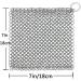 7 Inch Chainmail Scrubber for Cast Iron Pan, Pre-Seasoned Pan, Dutch Ovens - Buy Online on GoSupps.com