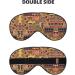 Buy African Textile Patchwork Soft Eye Mask | Sleep Mask for Men & Women | Travel Comfort - Buy Online on GoSupps.com