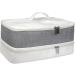 OIIBWQ Double Layer Travel Carrying Case Hair Accessories Tool Storage Bag for Hair Dryer Brush Hair Accessories - Buy Online on GoSupps.com