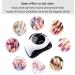 Professional UV LED Nail Dryer Lamp | 4 Timer Settings | Touchscreen & Auto Sensor | Ideal for Gel Shellac & Polygel Nails - Buy Online on GoSupps.com