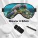 Lord Howe Island Sea Turtle Double Sided Eye Mask | Best Blackout Sleep Eye Mask for Men & Women - Premium Comfort - Buy Online on GoSupps.com