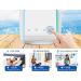 3 Speeds Portable Air Conditioner Fan | 7 Colors Night Light | 700ml Water Tank | 12 H Timing | Evaporative Personal Cooler - Buy Online on GoSupps.com