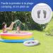 Foot Basin for Pool - Inflatable Beach Foot Bath Inflatable Foot Wash Tub for Pool | Foldable Foot Bath Pool with Pump White Inflatable Basin for Ladder - Buy Online on GoSupps.com