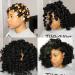 100pcs Perm Rods Set for Natural Hair - 5 Sizes Cold Wave Rods Hair Rollers for Women - Hair Curling Rods for Long Medium Small Hair - DIY Hairdressing Tools in Orange, Purple, Gray, Blue, Yellow - 100 Count - Buy Online on GoSupps.com