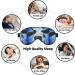 White Cow on Blue Oil Painting Sleep Mask | Adjustable Double-Sided Eye Mask | Soft Covers for Perfect Shading & Reduced Eye Edema - Shop Internationally - Buy Online on GoSupps.com