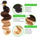 Buy Tomyeus Brazilian Body Wave Hair Bundles - 3 Bundles & 4x4 Lace Closure | Remy Ombre Blonde 1B/4/7 Extensions (16 18 20) - Buy Online on GoSupps.com