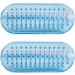 Andux Zone Hand & Nail Cleaning Brush Plastic MJS-01 (Blue 2pcs) - Gentle and Effective Cleaning Tool - Buy Online on GoSupps.com