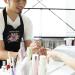 Buy Waterproof Nail Tech Apron with Pockets | Adjustable Manicurist Apron for Women | Professional Nail Art Supplies | Ideal for Salons & Cosmetology - Buy Online on GoSupps.com
