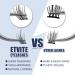 D.I.Y. 48pcs 14mm Spikes Style Lash Clusters | Individual D Curl Eyelash Extensions for Reusable, Long Lasting, Natural Wispy Look - Buy Online on GoSupps.com