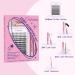 Crislashes Eyelash Extensions Kit - 144PCS D Curl Mix 8-16mm with Glue Remover & Applicator Perfect for Beginners | 1 Pack 5PCs - Buy Online on GoSupps.com