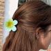 Flower Clips for Thick Hair Flower Clips - Hawaiian Flower Clips with Strong Hold Stylish Hair Clips with Strong Hold Flower for All-Day Wear Hair Accessories for Thick Thin Hair Colour gradient light blue - Buy Online on GoSupps.com