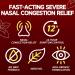 DERMFREE Nasal Spray Decongestant 12 Hour Over-The-Counter Medication Nose Spray for Sinus Relief Nasal Decongestants for Adults & Children 6+ Sinus Congestion Cooling Menthol 1.05 Fl Oz - Buy Online on GoSupps.com