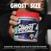 Ghost Size Muscle Builder Supplement - Warheads Sour Watermelon Flavor - 30 Servings for Muscle Growth & Strength - Vegan, Sugar & Gluten-Free - Buy Online on GoSupps.com