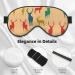 SSIMOO Deer Show Soft Sleep Eye Mask - Breathable Black Eye Patch for Travel & Relaxation | Perfect Gift for Women - Buy Online on GoSupps.com