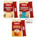 Kenco Iced and Hot Coffee Variety Pack - Vanilla Latte Salted Caramel Latte Cappuccino (24 Sachets)