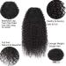 Afro Kinky Curly Clip In Ponytail - 35cm Black Hair Extension for African Beauty | VD059A - Buy Online on GoSupps.com