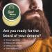 Organic Beard Balm | Strengthen & Style Beards & Mustaches | Leave-in Conditioner with Argan Oil & Shea Butter | Ultimate Shine & Softness - Buy Online on GoSupps.com