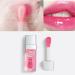 BILKKY Hydrating Lip Oil: Plumping Gloss for Long-Lasting Nourishment - Transparent Pink Tinted Moisturizing Lip Glow - Buy Online on GoSupps.com