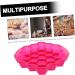 Amosfun 2pcs Silicone Honeycomb Cake Mold Bakery Tools Baking Tools Silicone Cake Mold Practical Cake Mold Molde De para Resina Tuile Molds Silicone Silicon Molds Silicone Baking Pinkx2pcs 24X23CMx2pcs - Buy Online on GoSupps.com