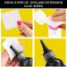 1000 Pieces Eyelash Extension Glue Wipes - Non Woven Fabric Cleaner for Lash Supplies and Nail Polish Bottles (White) - Buy Online on GoSupps.com