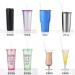 ALINK 12-Pack 10.5 Reusable Clear Plastic Straws with Cleaning Brush - Eco-Friendly Tumbler Straws for Drinks - Pack of 12 - Buy Online on GoSupps.com