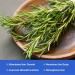 Organic Rosemary Oil for Hair Growth - 4.04 fl. oz | Natural Strengthening & Skin Care with Castor Oil - Buy Online on GoSupps.com