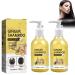 Shantou Yingji 2 pieces ginger shampoo Ginger Hair Regrowth Shampoo ginger itch relieving care shampoo hair strengthening shampoo fluffy nourishing shampoo 2 pieces x 100 ml hair2 pieces
