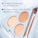 Tri-Color Concealer Cream Palette 3 in 1 Complete Concealer Contour Palette for Contouring and Brightening Waterproof for Under Eye Circles Dark Circles and Acne Marks - Buy Online on GoSupps.com
