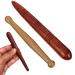 Massage tab made of wood fascia massage tab massage tab triggered lever trigger point slide massage device made of wood massage wood for legs Neck 2 Piece Natural Wood Color