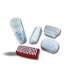 Kibros cleaning and care set for the hands 6 pieces double-sided nylon 2 nail brushes 1 page pumice stone 1 stick for dry and damaged hands