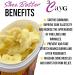 3CayG Unrefined Shea Butter - Pure Ivory Raw African Shea Butter for Skin and Hair - Buy Online on GoSupps.com