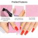 Linnes sans peluche ongles de colle d'extension de cils non tiss es | Laissez-vous pour la colle de cils sans peluche carr e pour ongles et fourniture - Buy Online on GoSupps.com