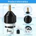 Inflatable Boat SUP Pump Adapter Set - Premium Conventional Air Adapter for Quick Inflation - Ideal for Paddleboard, Kayak & More - Buy Online on GoSupps.com
