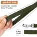 Happy Hachi 20m Dog Tow Line - Durable Nylon Leash for All Sizes | Weatherproof Training Leash with D-Carabiner & Grip Cushion - Ideal for Small & Large Dogs (Green) - Buy Online on GoSupps.com