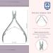 SENBACH Professional Stainless Steel Cuticle Nippers and Trimmer Set - Nail Skin Remover for Manicure and Pedicure (Silver) - Buy Online on GoSupps.com