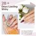 Modelones 6 Colors Poly Nail Gel Set | Burgundy Red Brown Champagne Gold Extension Gel | Nail Enhancement Builder Kit for DIY Manicure | Elegant Lady Collection | Home Salon Beauty Gift - Buy Online on GoSupps.com