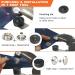 Heavy Duty Snap Fasteners Kit with Pliers for Metal Snap Installation - 15mm Marine Snaps for Boat Cover/Canvas/Carpet/Leather - Stainless Steel - MinliGUY - Buy Online on GoSupps.com